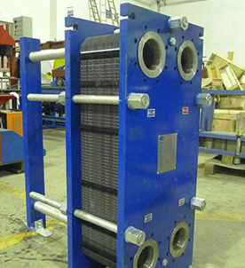 Double plate piece of plate heat exchanger